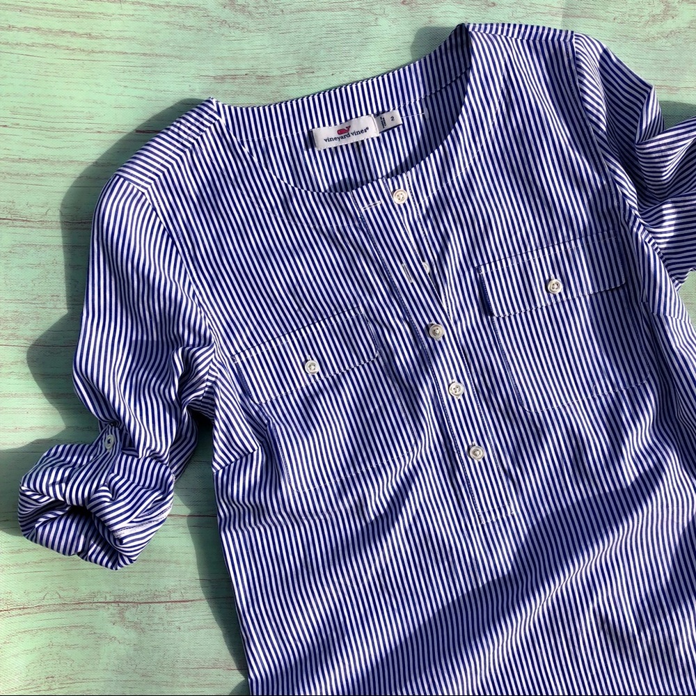 NWOT Vineyard Vines Popover Top